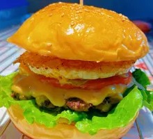 Cheese Egg Beef Burger