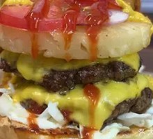 Pineapple Beef Burger