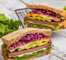 Beefy Black Pepper Steak Sandwich