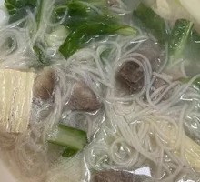 Pork Bone Noodle Dish