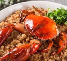 Red Crab Steamed Rice