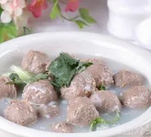 Beef Meatball Soup