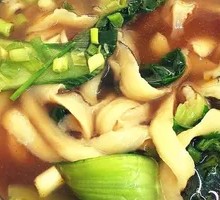 青菜刀削面