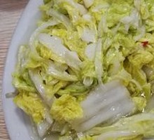 Sour-Spicy Napa Cabbage