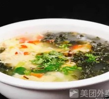 Seaweed and Egg Soup