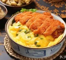 Chicken Cutlet with Egg Fried Rice