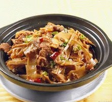 Bamboo Shoot and Pork Rice