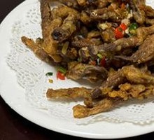 Salted Pepper Enoki Mushrooms