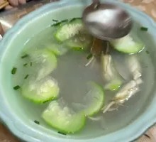 Loofah and Clam Soup