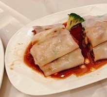 Barbecued Pork Rice Noodle Roll