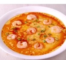 Steamed Egg with Shrimp