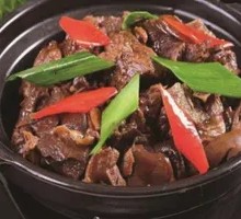 Pork Skin and Lamb Stew