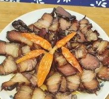 Nanhuacai with Black Sausage