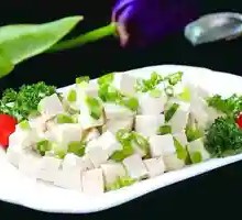 Tofu with Green Onion