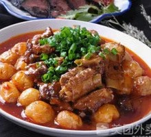 Braised Pork Ribs with Small Potatoes