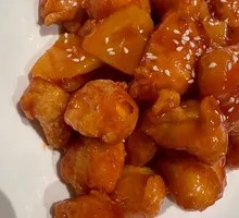 Sour Pork with Pineapple