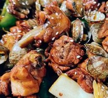 Clam Stir-Fry with Chicken
