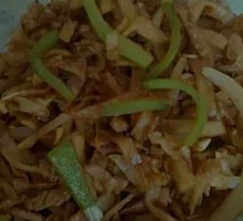 Bell Pepper and Pork Stir-Fried Noodles