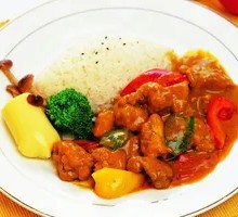 Braised Chicken Rice Bowl