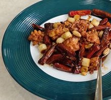 Flame-Infused Kung Pao Chicken