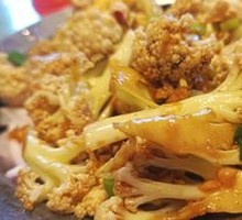 Stir-Fried Organic Cauliflower