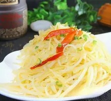 Potato, Cabbage, and Wide Noodles Combo