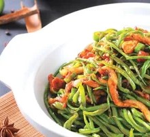 Bamboo Shoot and Lentil Noodles