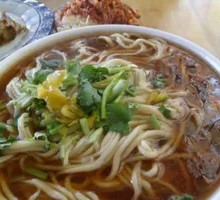 Hand-stretched noodles