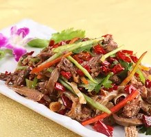 Stir-fried Lamb Head Meat