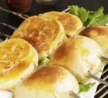 Grilled Steamed Bun Slices