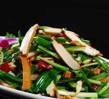 韭菜炒豆干