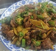 Stir-Fried Young Rooster