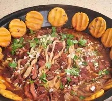 Tendon and Brain Hot Pot