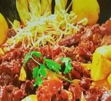 Tendon and Brain Hot Pot