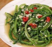 Garlic Stir-Fried Rapeseed Greens