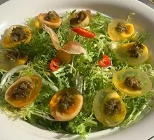 Burnt Soft-Center Century Egg