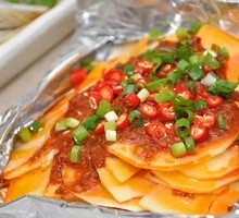 Aluminum Foil Potato Slices