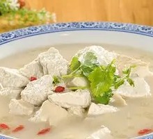 Chicken Soup with Tofu