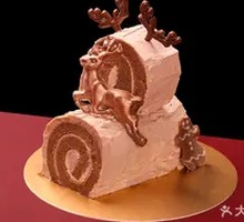 Yule Log Cake