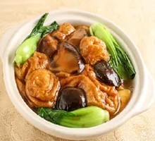 Fungus and Wheat Gluten Noodles