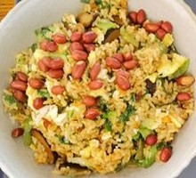 Shredded Pork and Mushroom Fried Rice