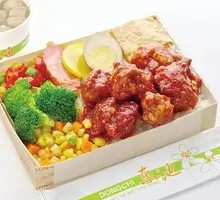 Sweet and Sour Pork Rice Box