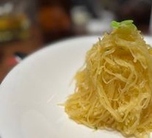 Scallion Oil Golden Squash Strips