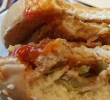 Double Layer Sichuan Pepper Chicken Burger