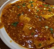 Braised Tofu with Minced Pork in Clay Pot