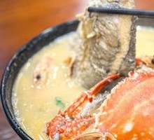 Small Net Seafood Noodles