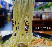Large Yellow Croaker Seafood Noodles