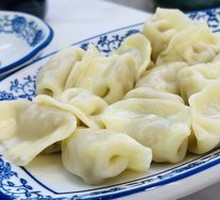 Chinese cabbage and pork dumplings