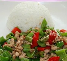 Stir-Fried Pork with Rice