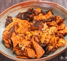 Wood Ear Mushroom and Pork Rice Bowl